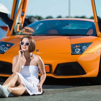 Photoshoot ” Lamborghini and I”